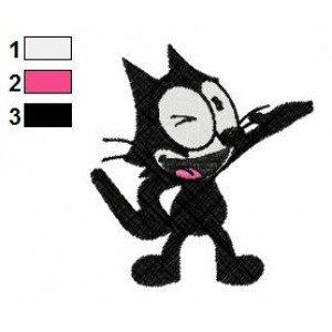Felix the Cat 05 Embroidery Design